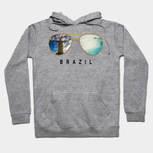 Brazil sunglasses Hoodie